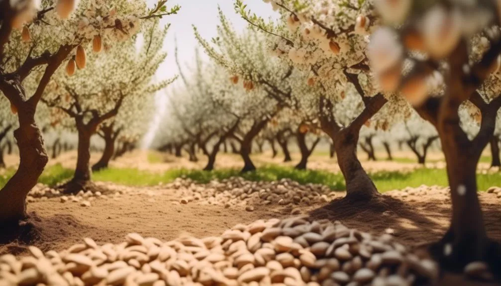 almond tree organic fertilizers