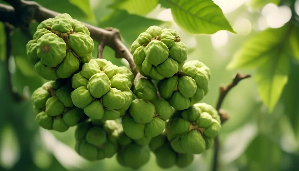 bitter walnuts and their production