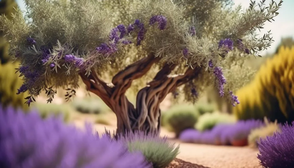 companion plants for olive trees