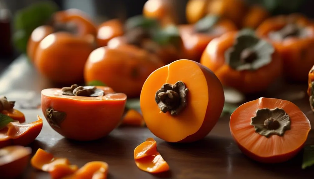 cooking with persimmon fruit