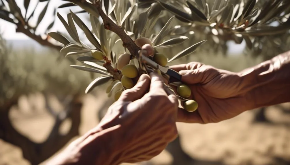 effective pruning for olive trees