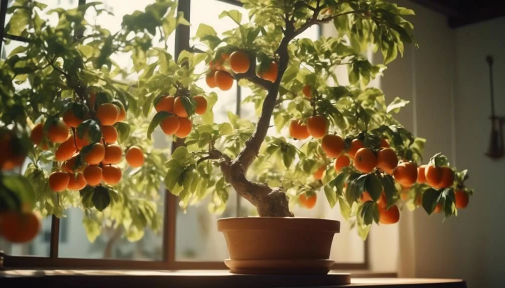 growing persimmon trees indoors