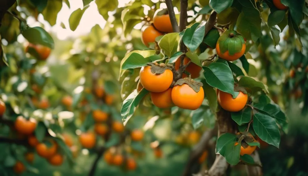 optimal fertilizers for persimmon