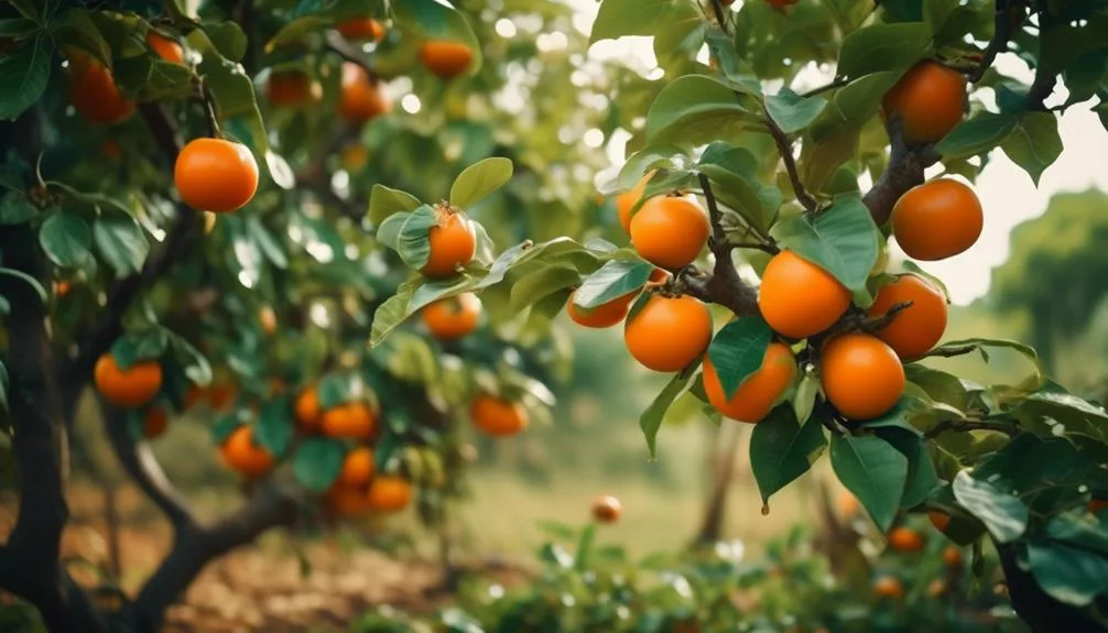 role of persimmon trees