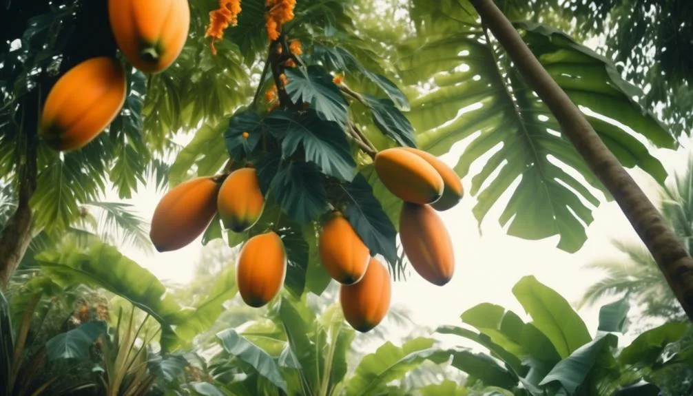 tallest papaya trees location