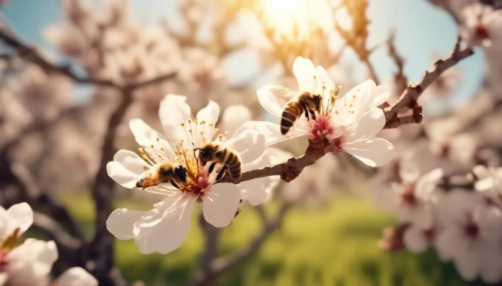 the importance of cross pollination for almond trees