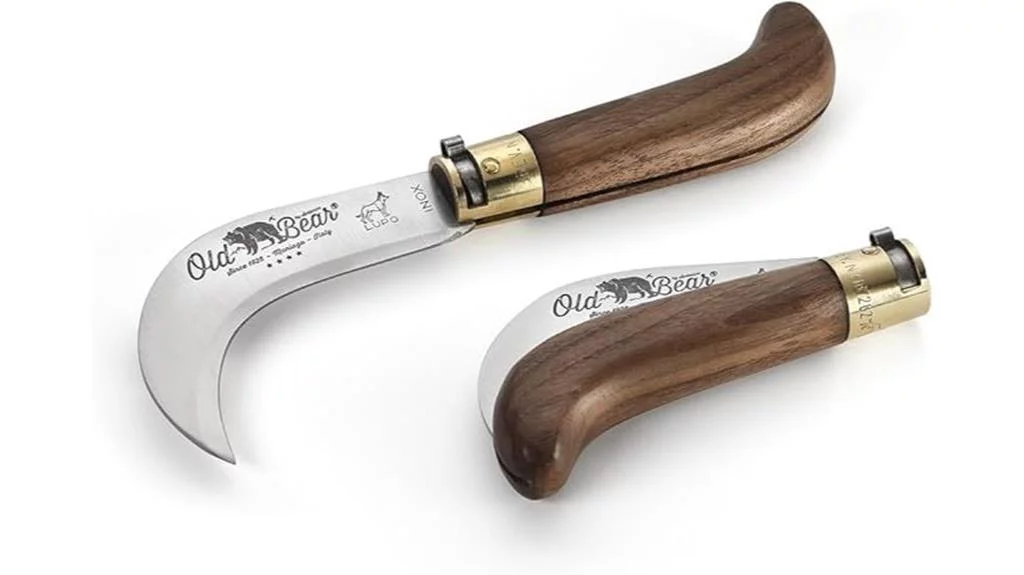 antonini walnut handle knife
