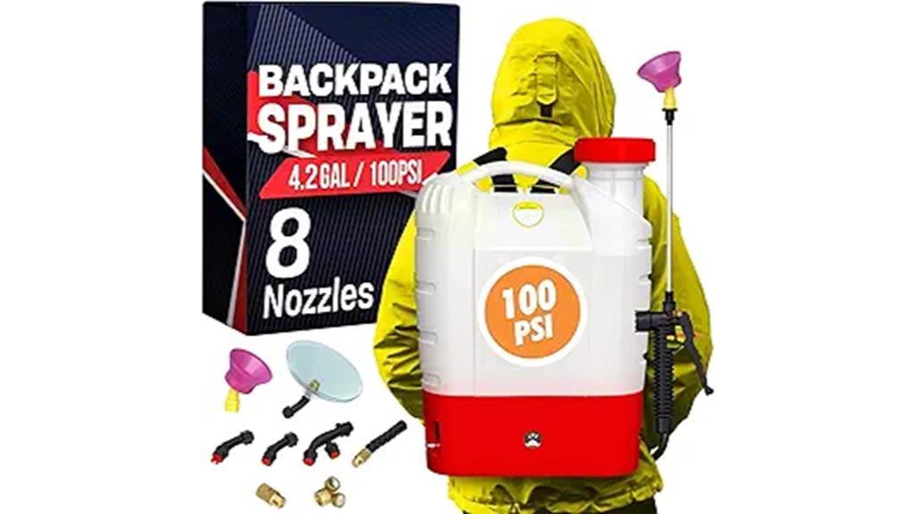 battery powered sprayer backpack