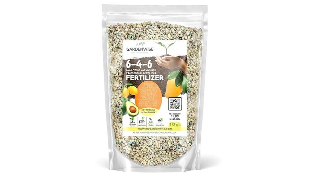 citrus tree fertilizer blend