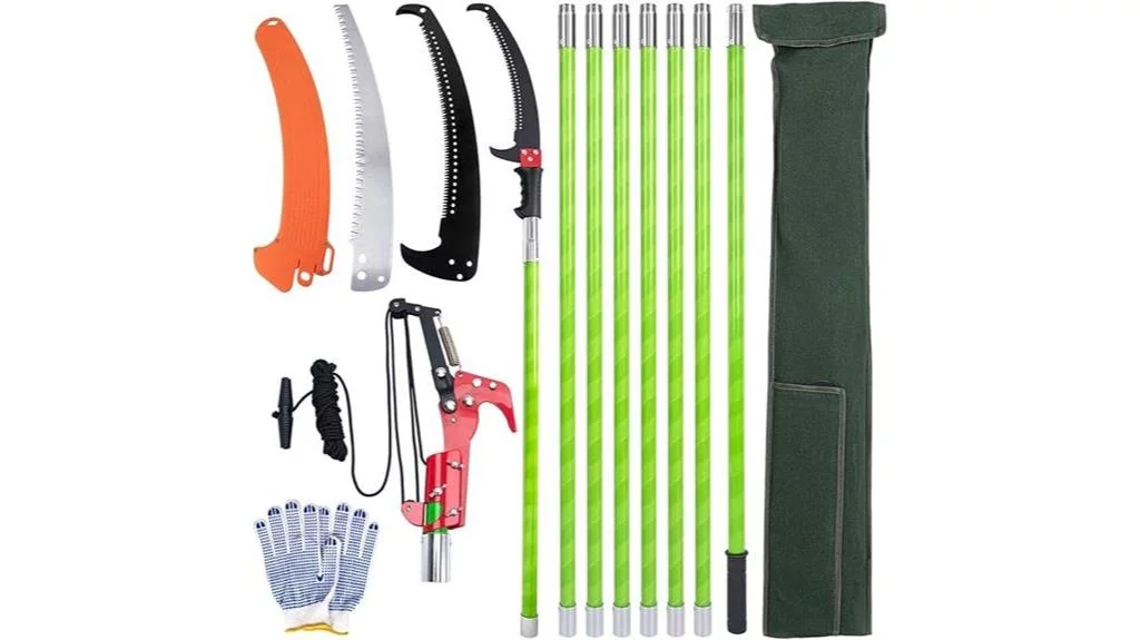 extendable pole saw trimmer