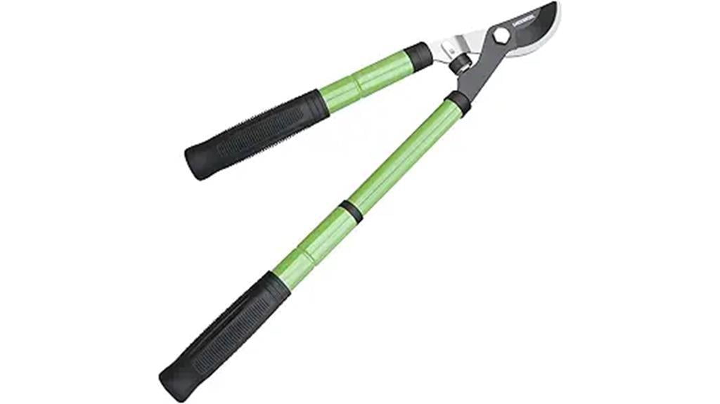 extendable tree trimmer loppers