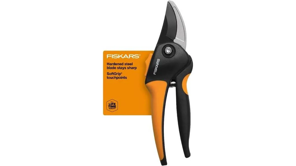 fiskars softgrip pruner clippers