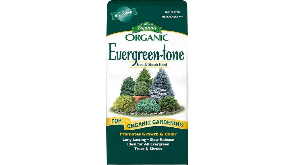 organic fertilizer for evergreens