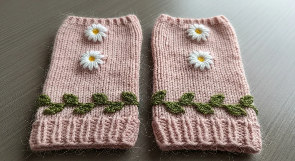 25 Lovely Knitted Wrist Warmers For Cozy Everyday Wear