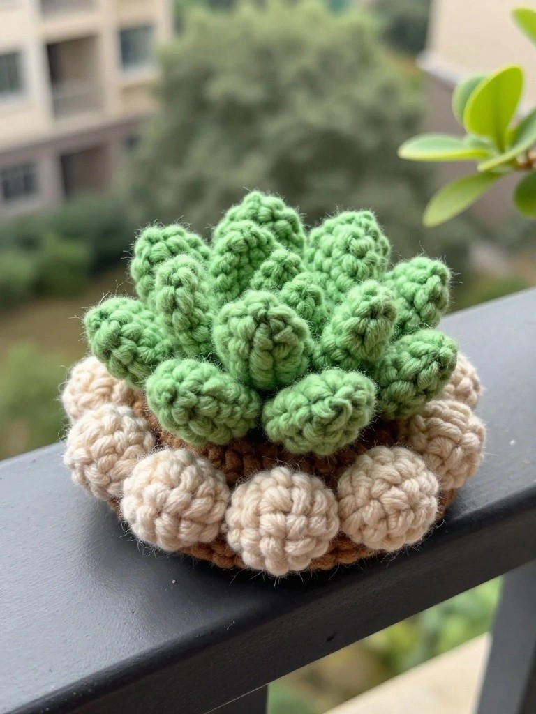 Potted Succulent Coasters