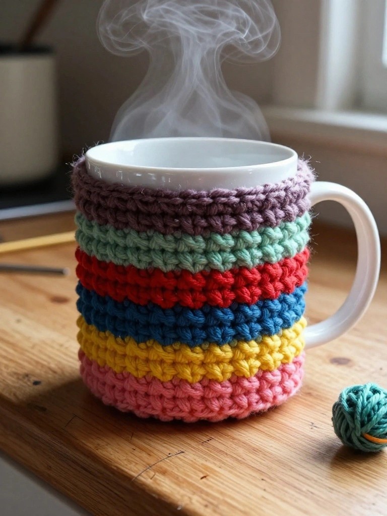 Striped Mug Cozy