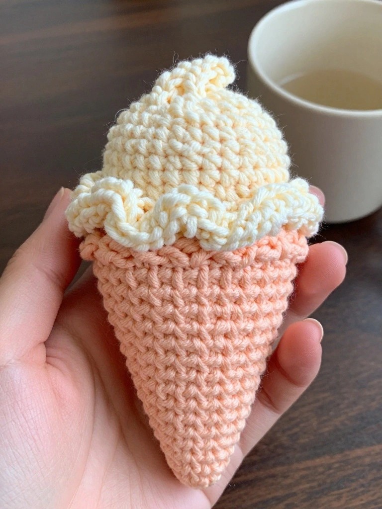 Ice Cream Cone Coasters