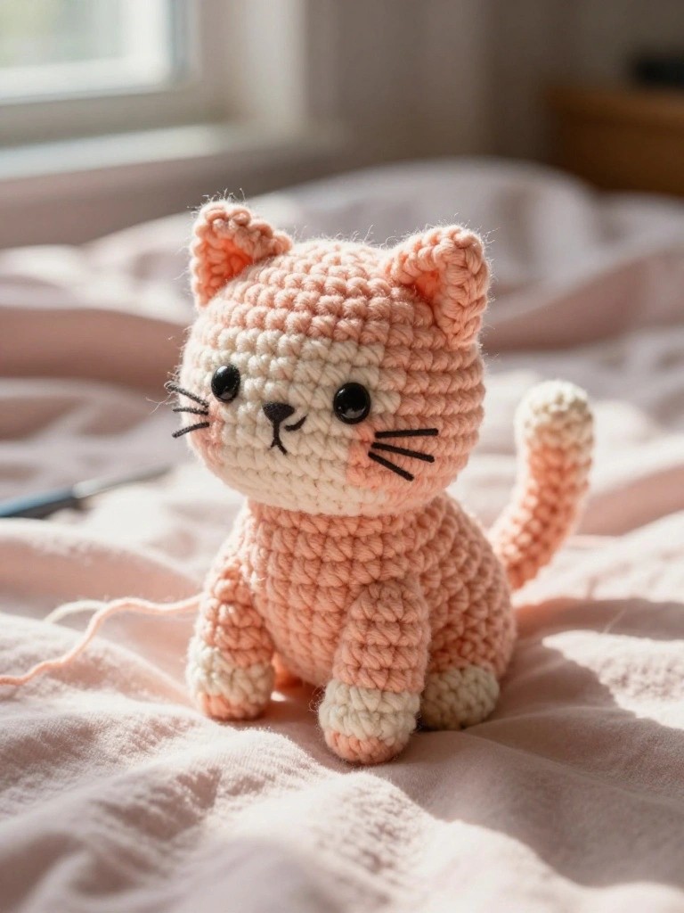 Mini Amigurumi Cat