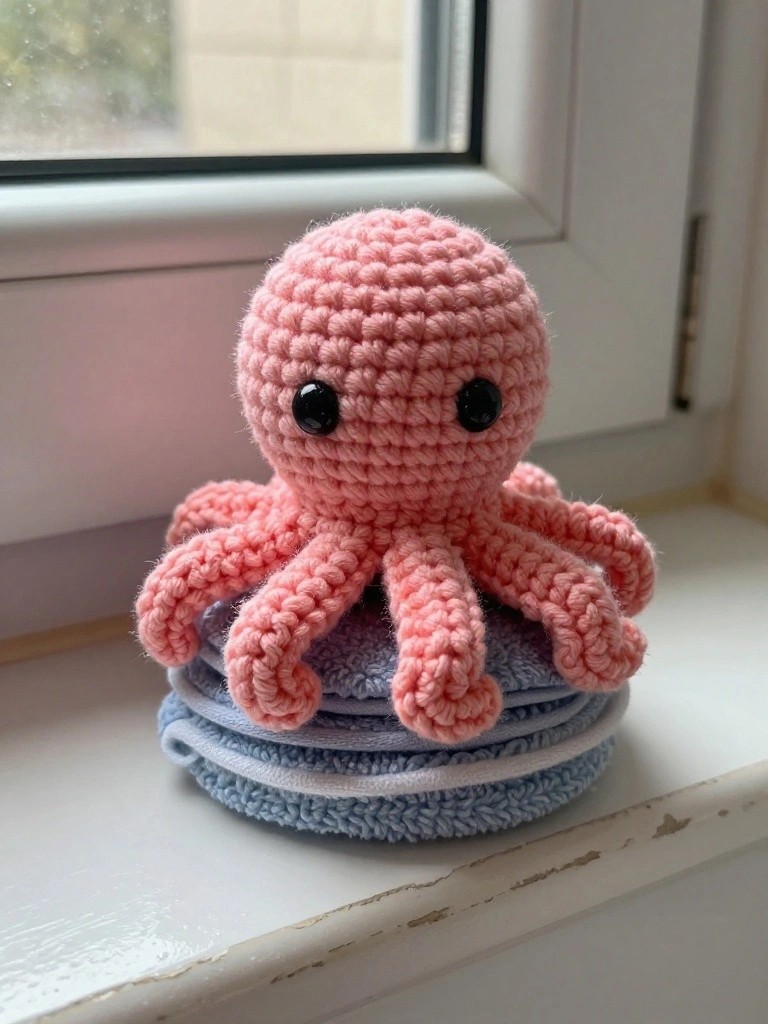 Mini Amigurumi Octopus for Quick Plush Projects