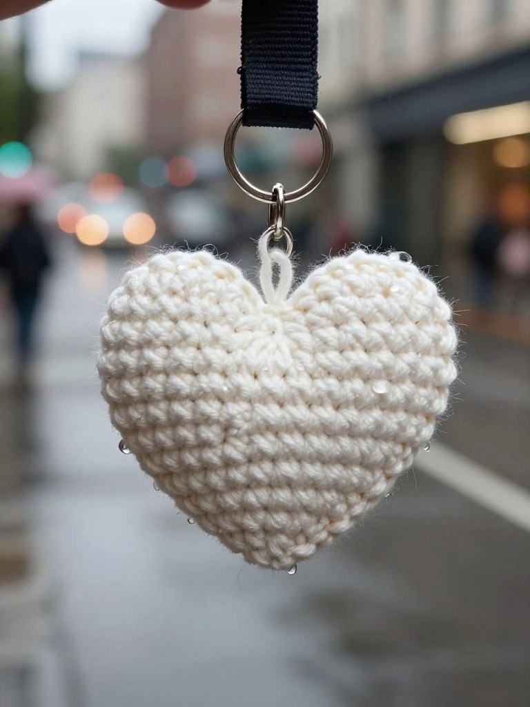 Mini Heart Keychain