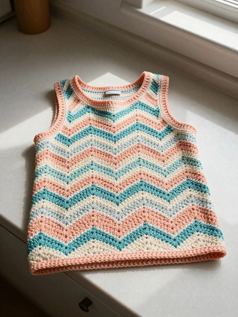 Chevron Stripe Tank Top