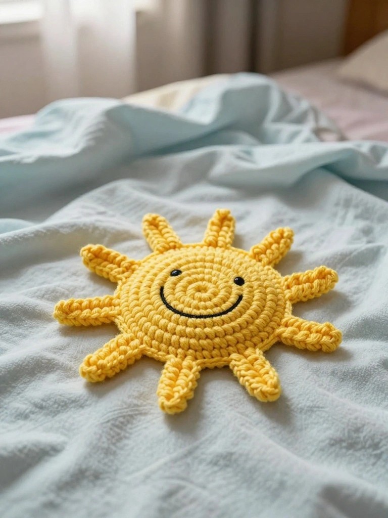 Smiley Sun Coasters