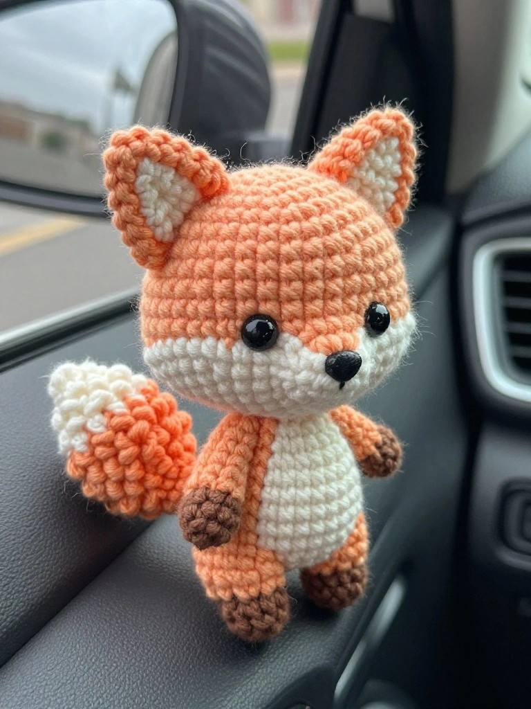Mini Fox Amigurumi Plush