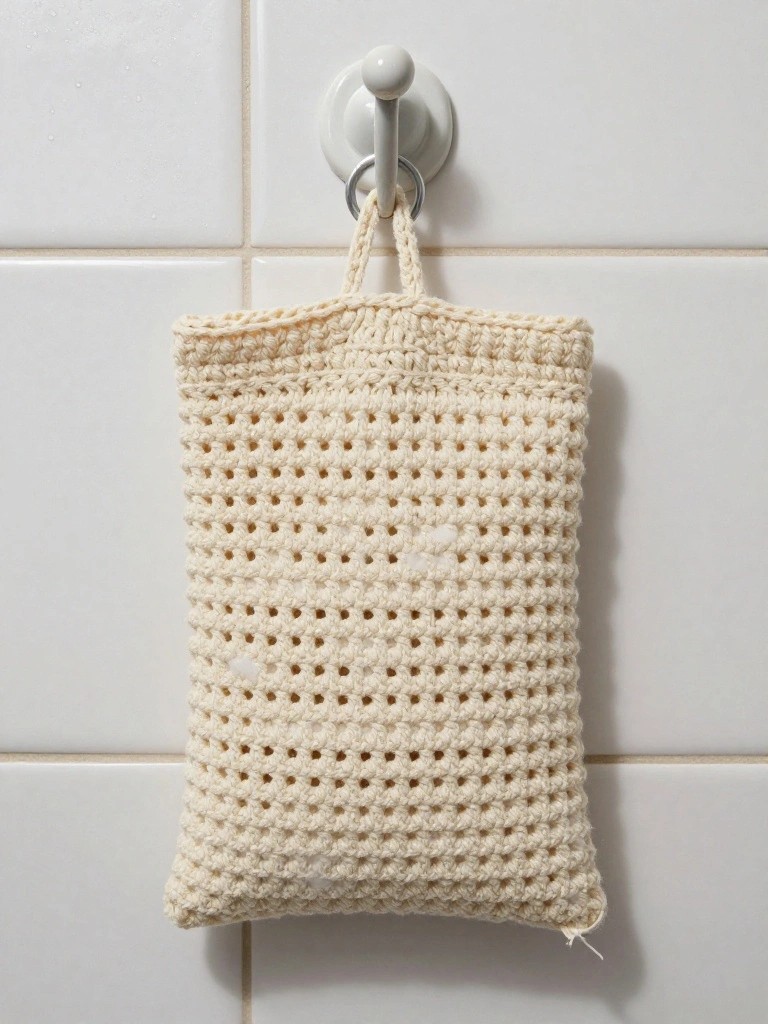 Hanging Crochet Soap Saver