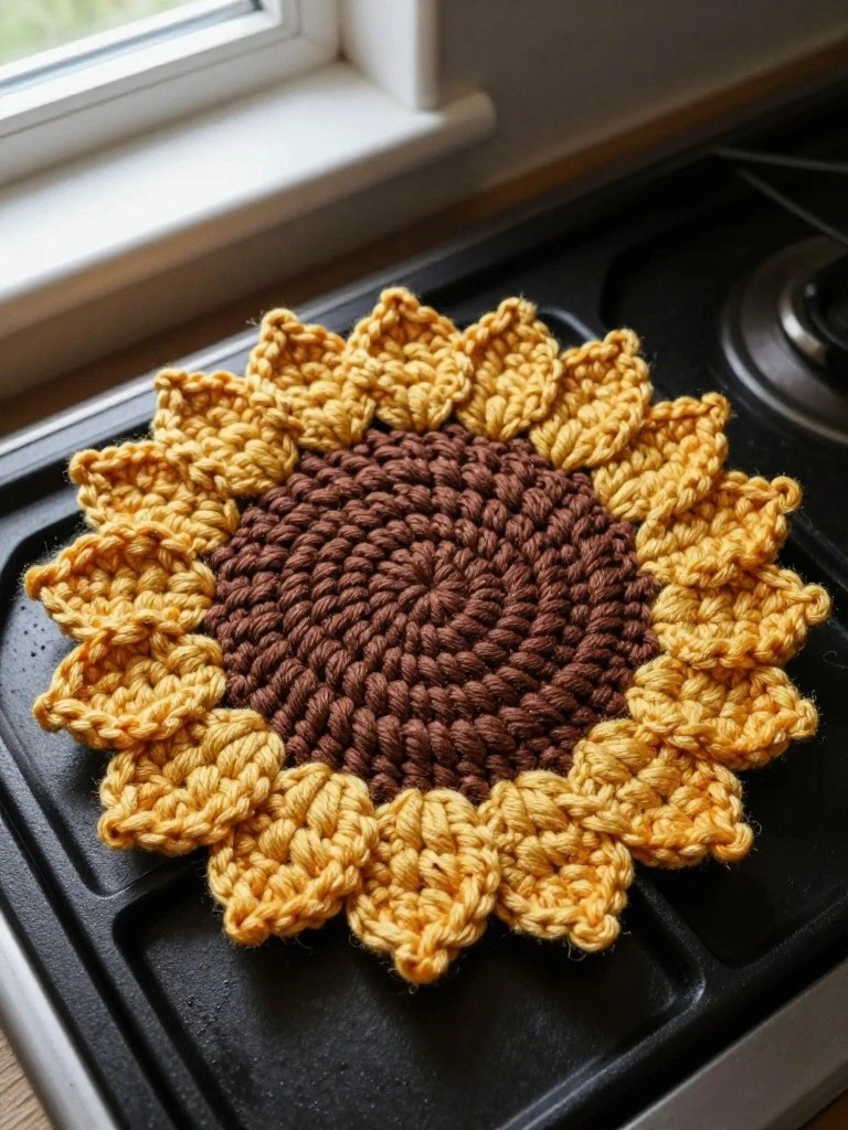 Sunflower Kitchen Trivet