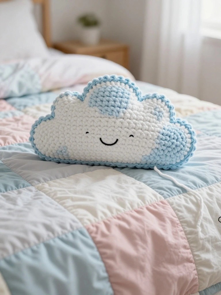Cloud Pillow Crochet Pattern