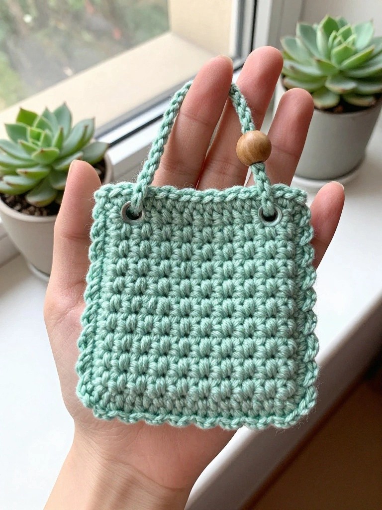 Mini Square Tote Bag