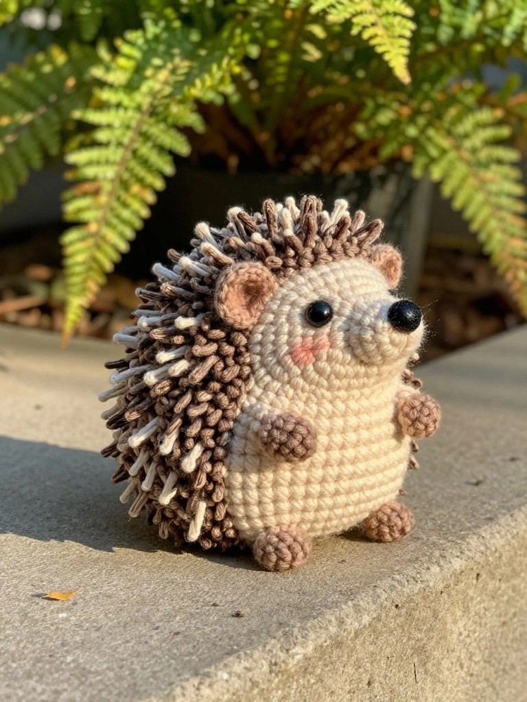 Mini Hedgehog Amigurumi