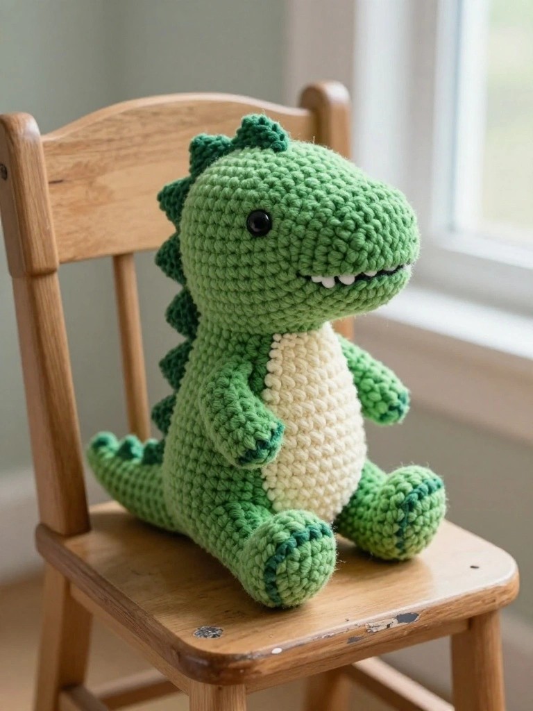 Crochet Dinosaur Plushie