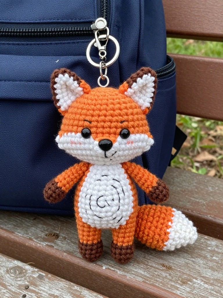 Mini Fox Keychain
