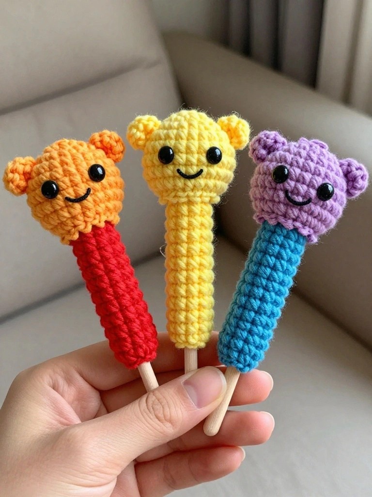Bear Pencil Toppers