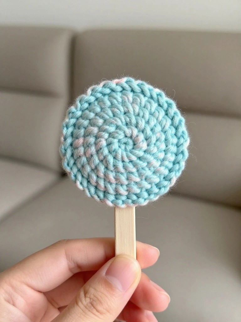 Crochet Lollipop Accents
