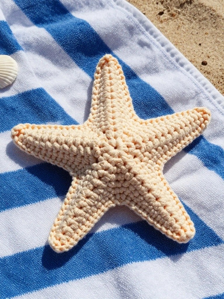 Crochet Starfish for Summer Accents