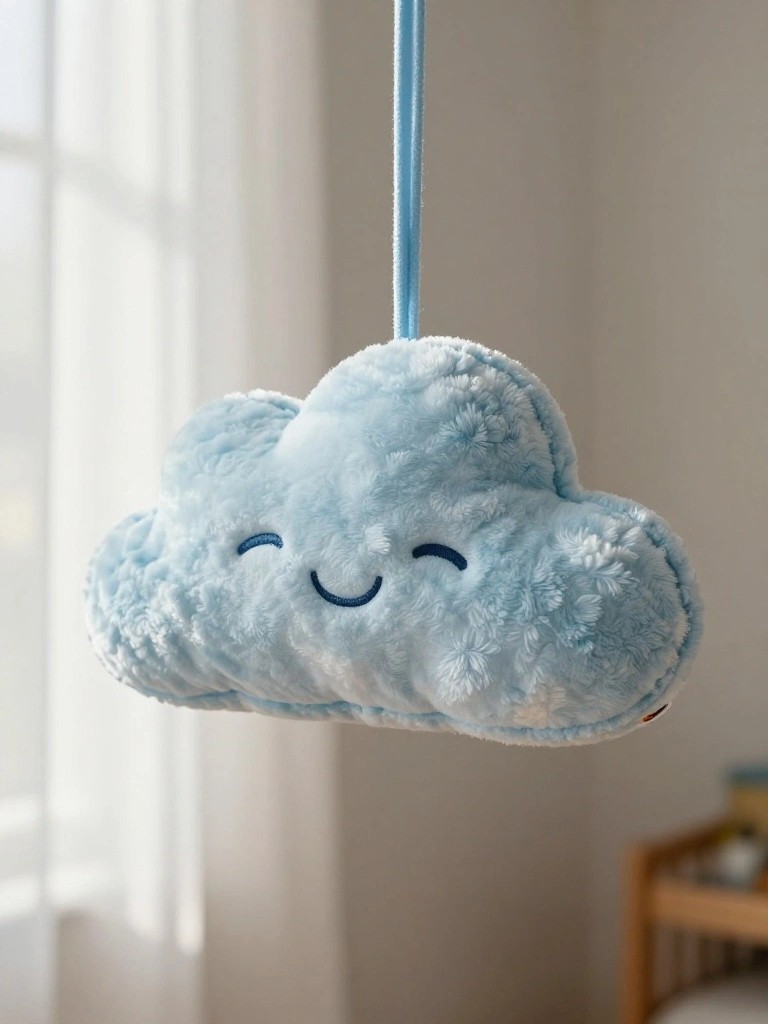 Crochet Hanging Cloud Plush